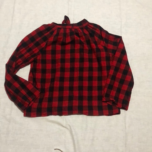 Madewell Buffalo plaid top small - Picture 6 of 6